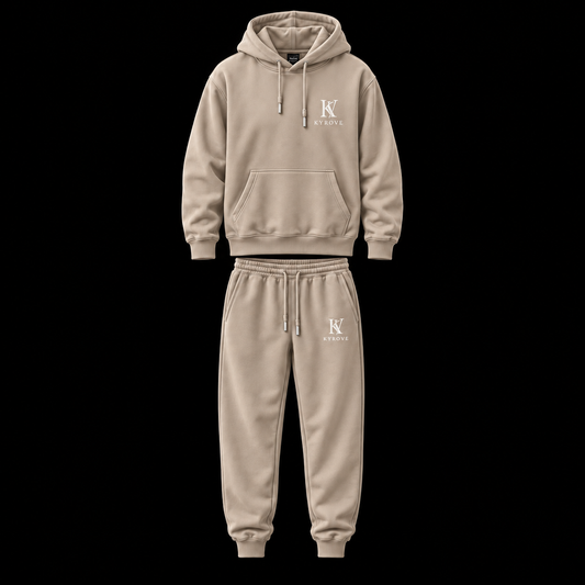 Conjunto de sudadera con capucha y pantalón jogger para hombre